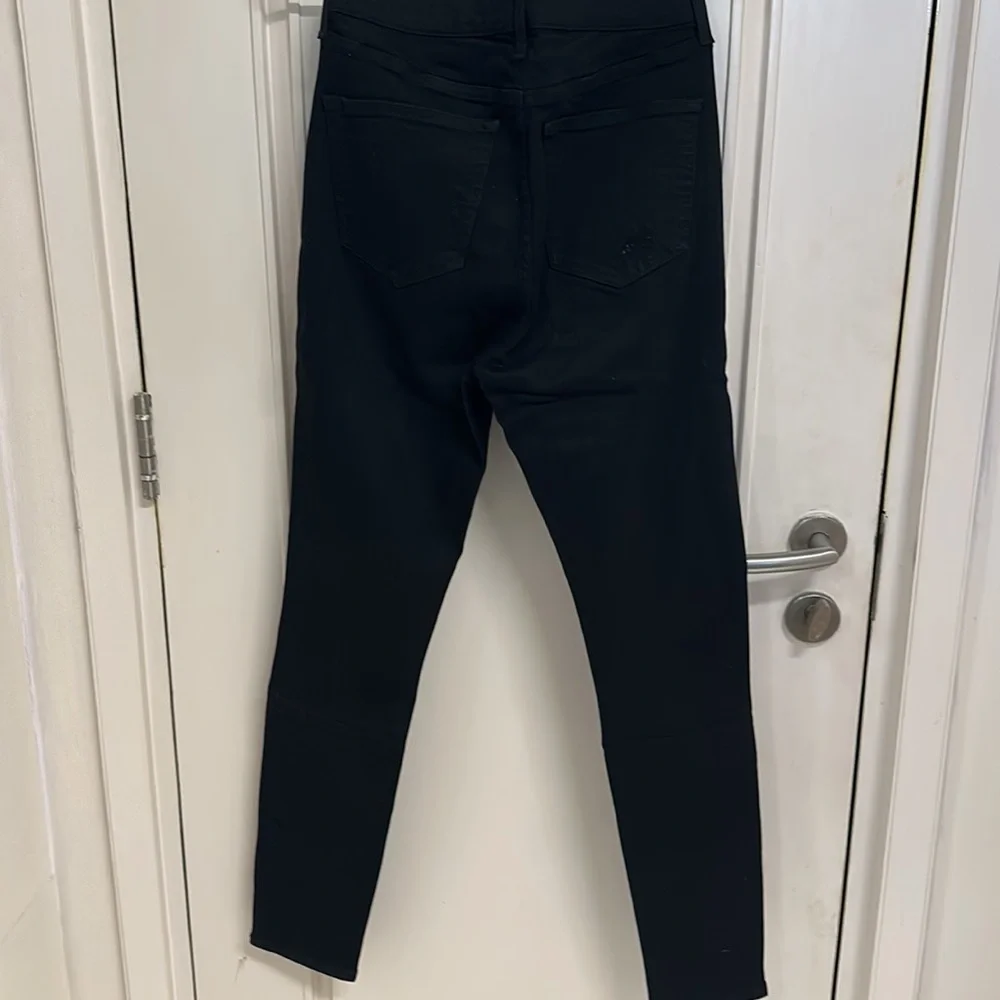 Topshop Moto Jamie Skinny , Ripped Black Jeans in W30/L32! NWOT - Picture 7 of 8